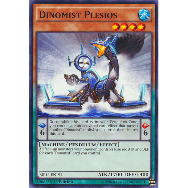 Dinomist Plesios - MP16-EN194 - Common
