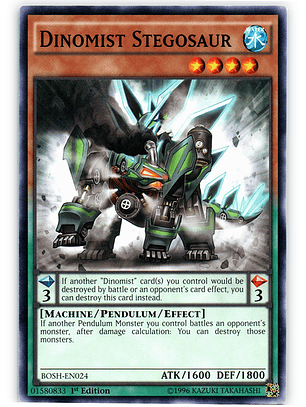 Dinomist Stegosaur - BOSH-EN024 - Common 