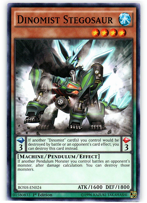 Dinomist Stegosaur - BOSH-EN024 - Common 