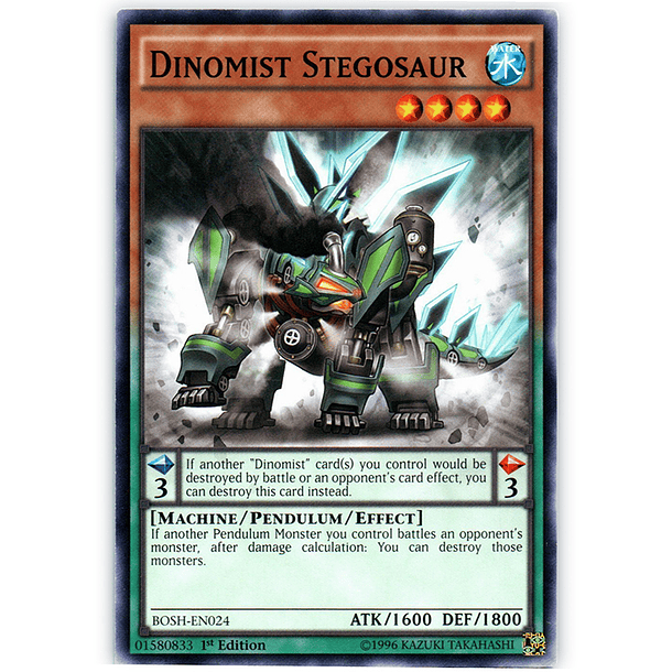 Dinomist Stegosaur - BOSH-EN024 - Common 
