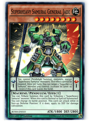 Superheavy Samurai General Jade - BOSH-EN010 - Common 