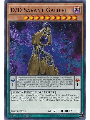 D/D Savant Galilei - DOCS-EN091 - Common