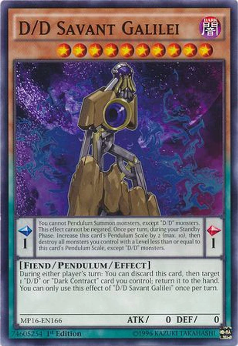 D/D Savant Galilei - MP16-EN166 - Common 