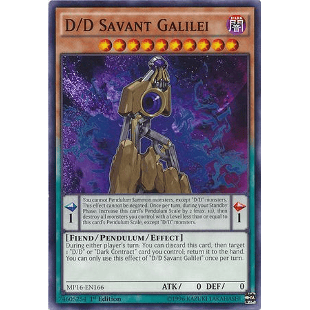 D/D Savant Galilei - MP16-EN166 - Common 