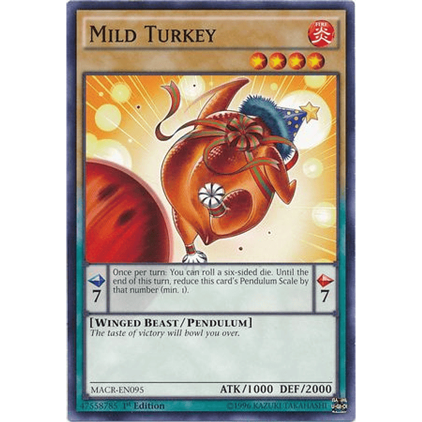 Mild Turkey - MACR-EN095 - Common