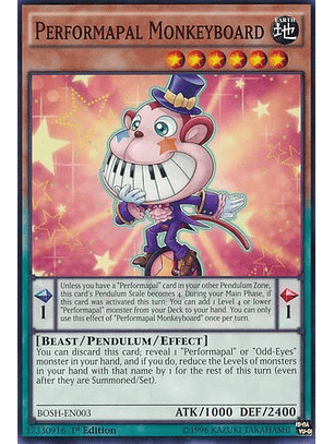 Performapal Monkeyboard - BOSH-EN003 - Common