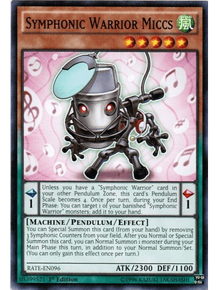 Symphonic Warrior Miccs - RATE-EN096 - Common