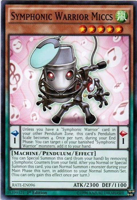 Symphonic Warrior Miccs - RATE-EN096 - Common