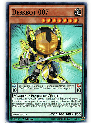 Deskbot 007 - BOSH-EN039 - Common