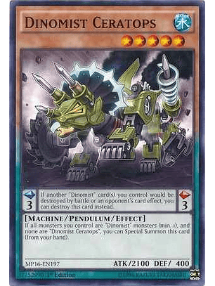 Dinomist Ceratops - MP16-EN197 - Common