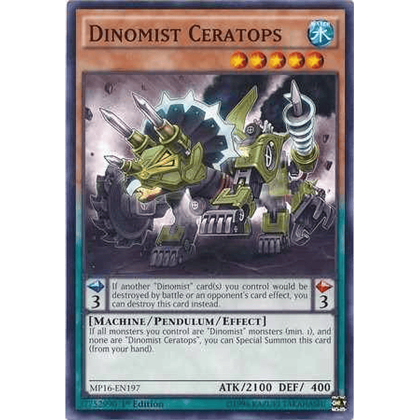 Dinomist Ceratops - MP16-EN197 - Common