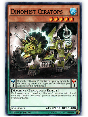 Dinomist Ceratops - BOSH-EN028 - Common