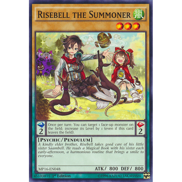 Risebell the Summoner - MP16-EN048 - Common