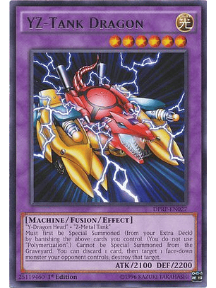 YZ-Tank Dragon - DPRP-EN027 - Rare 