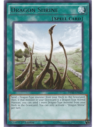 Dragon Shrine - DPRP-EN029 - Rare 