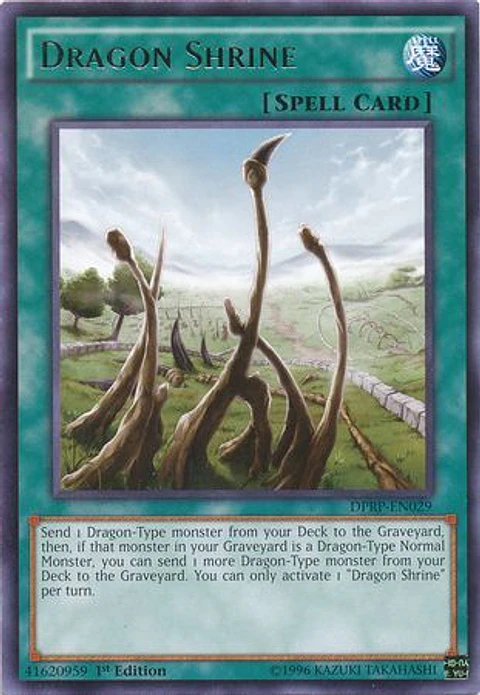 Dragon Shrine - DPRP-EN029 - Rare 