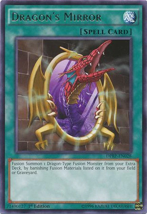 Dragon's Mirror - DPRP-EN028 - Rare 