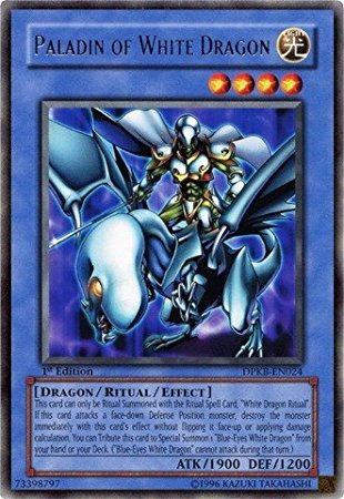 Paladin of White Dragon - DPKB-EN024 - Rare 1