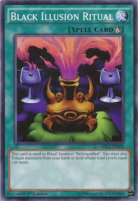 Black Illusion Ritual - MIL1-EN020 - Common