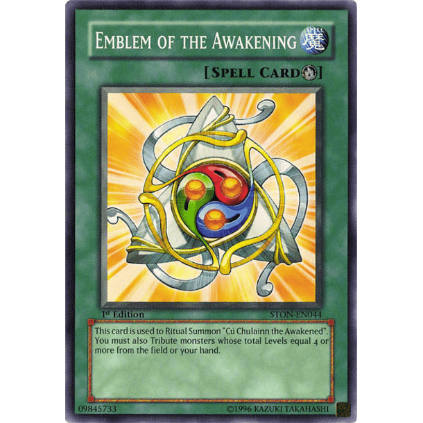 Emblem of the Awakening - STON-EN044 - Common
