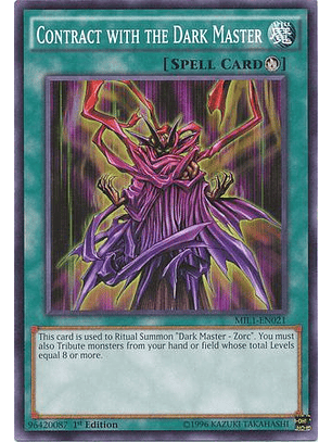 Contract with the Dark Master - MIL1-EN021 - Common 
