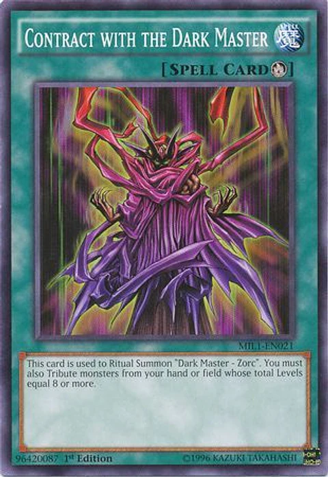 Contract with the Dark Master - MIL1-EN021 - Common 