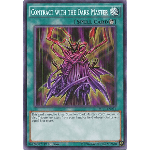 Contract with the Dark Master - MIL1-EN021 - Common 