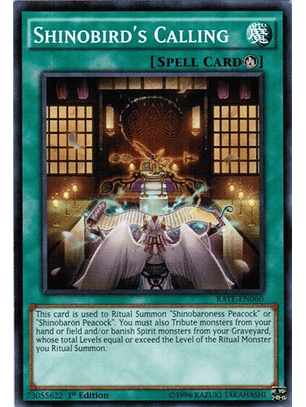 Shinobird's Calling - RATE-EN060 - Common 