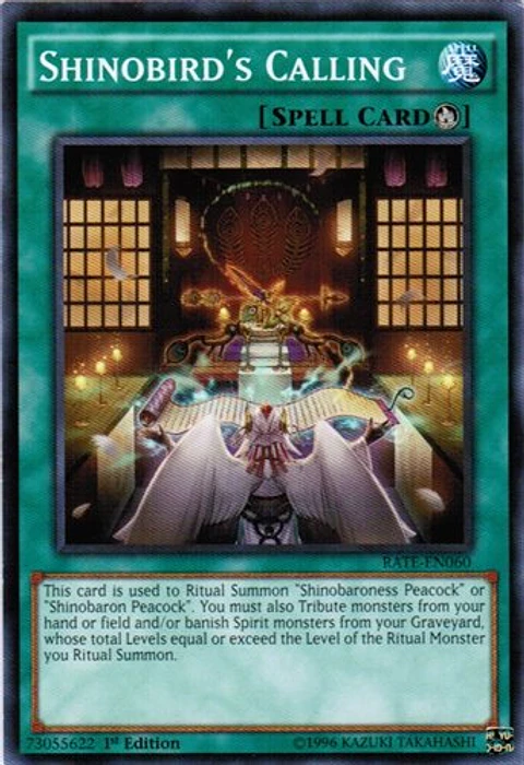 Shinobird's Calling - RATE-EN060 - Common 