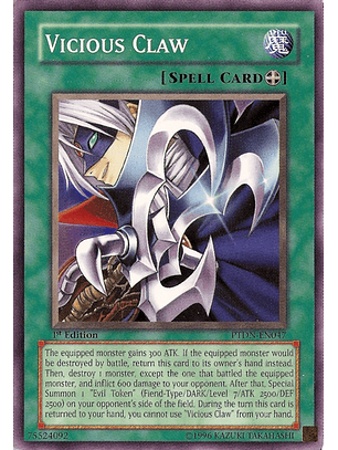 Vicious Claw - PTDN-EN047 - Common