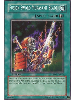 Fusion Sword Murasame Blade - SD5-EN026 - Common