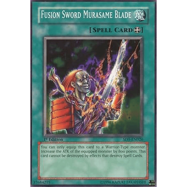 Fusion Sword Murasame Blade - SD5-EN026 - Common