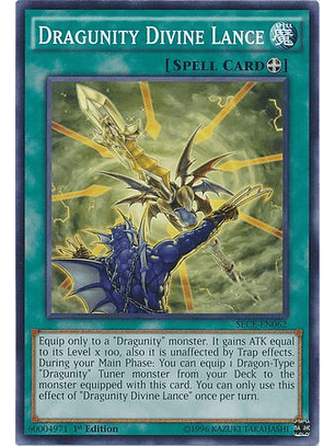 Dragunity Divine Lance - SECE-EN062 - Common