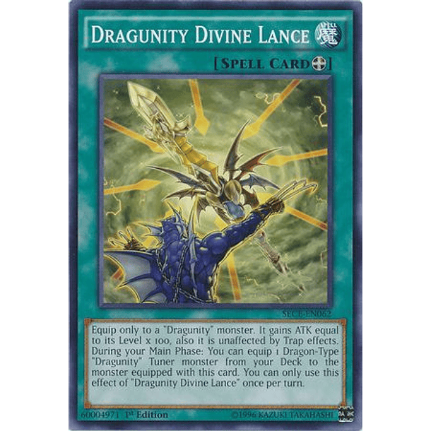 Dragunity Divine Lance - SECE-EN062 - Common