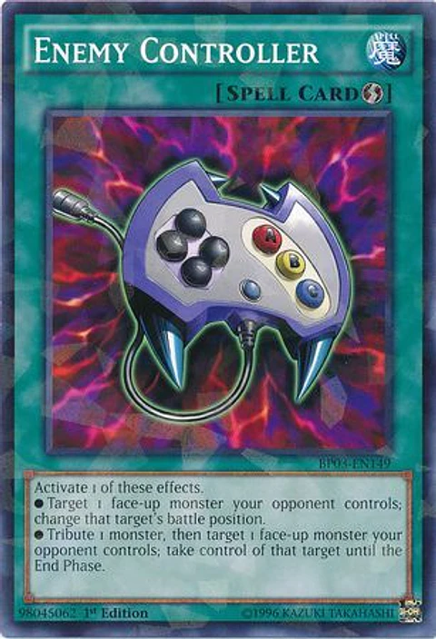 Enemy Controller - BP03-EN149 - Shatterfoil Rare