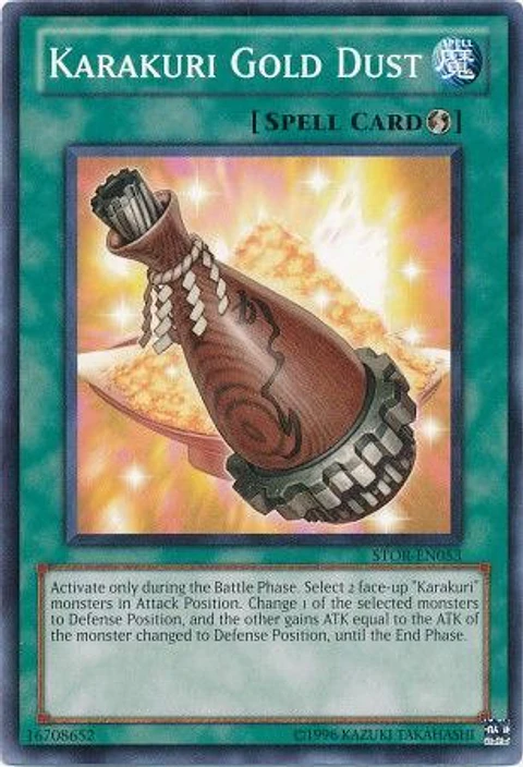 Karakuri Gold Dust - STOR-EN053 - Common