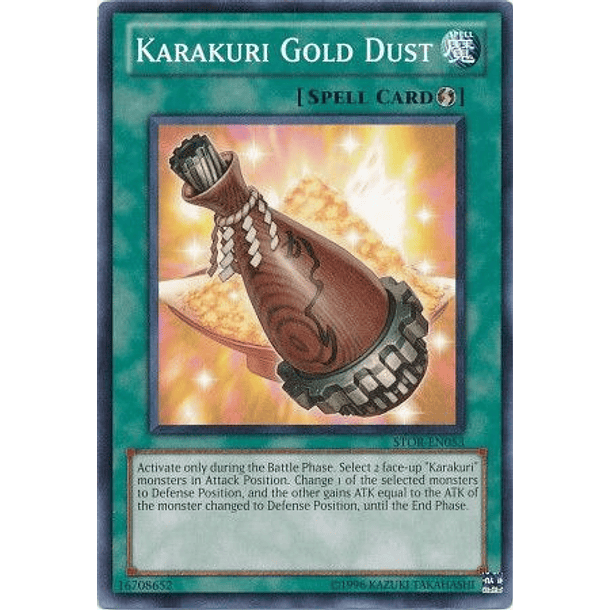Karakuri Gold Dust - STOR-EN053 - Common