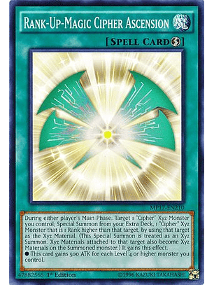 Rank-Up-Magic Cipher Ascension - MP17-EN210 - Common
