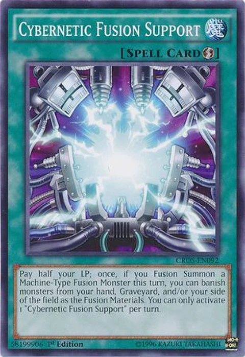 Cybernetic Fusion Support - CROS-EN092 - Common (varios idiomas)
