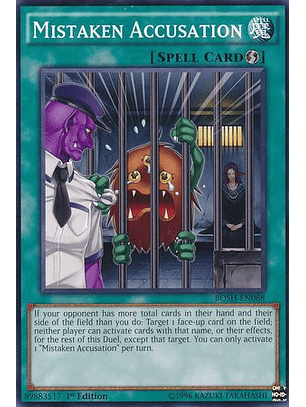 Mistaken Accusation - BOSH-EN068 - Common