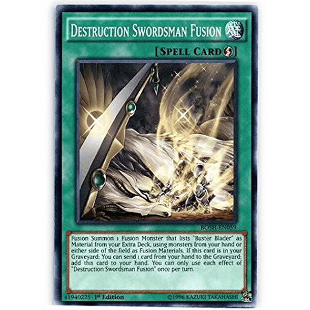 Destruction Swordsman Fusion - BOSH-EN059 - Common