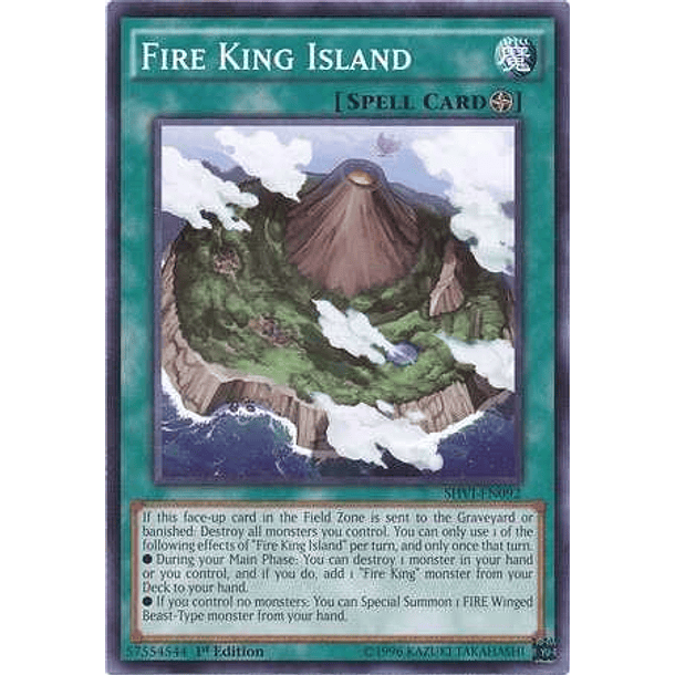 Fire King Island - SHVI-EN092 - Common