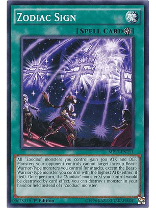 Zodiac Sign - MP17-EN211 - Common 