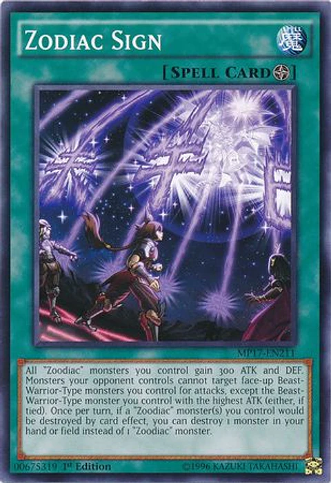Zodiac Sign - MP17-EN211 - Common 