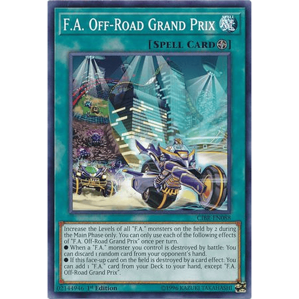 F.A. Off-Road Grand Prix - CIBR-EN088 - Common