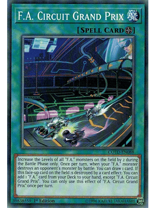 F.A. Circuit Grand Prix - COTD-EN088 - Common