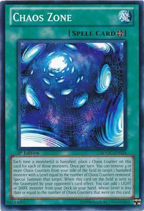 Chaos Zone - SDDC-EN024 - Common (jugada)