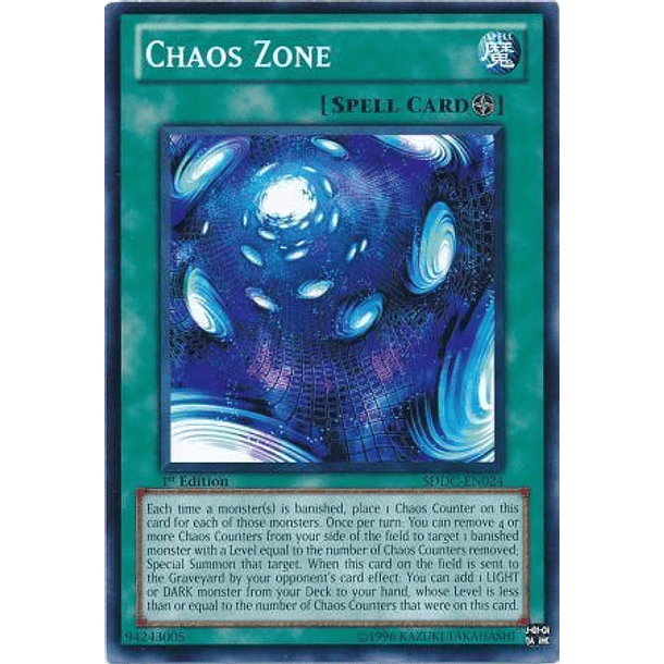 Chaos Zone - SDDC-EN024 - Common (jugada)