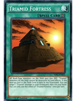 Triamid Fortress - TDIL-EN062 - Common 