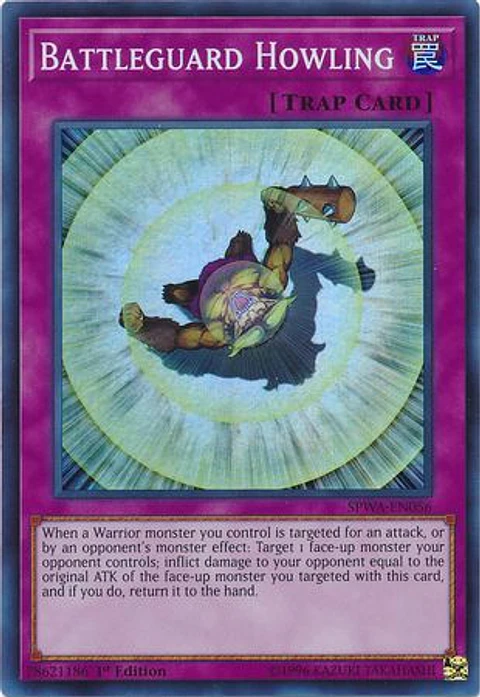 Battleguard Howling - SPWA-EN056 - Super Rare 